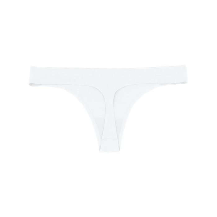 Dames String Microfiber Invisible Wit