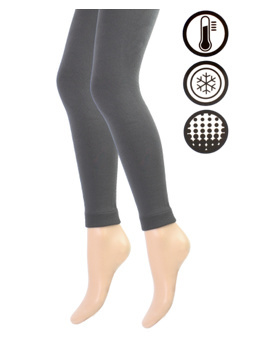 Thermo legging antraciet