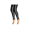 Dames legging Katoen Gestreept Zwart-Wit