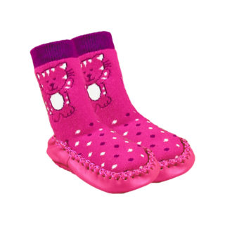 Baby Slofjes Meisjes Pantoffels Katjes Roze
