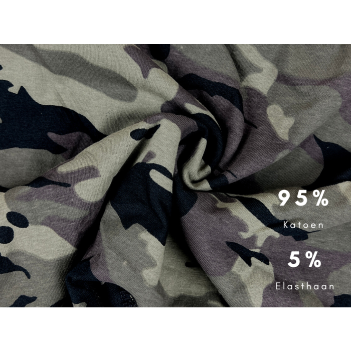 Boxershort - SQOTTON® - Camouflage - Kaki