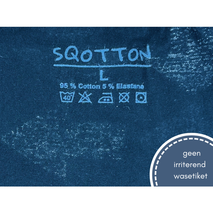 Boxershort - SQOTTON® - Arrow - Zwart