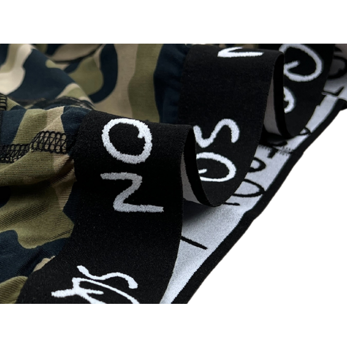 Boxershort - SQOTTON® - Camouflage - Groen