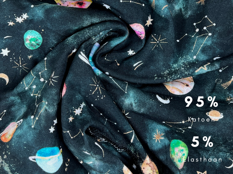 Boxershort - SQOTTON® - Galaxy- Groen