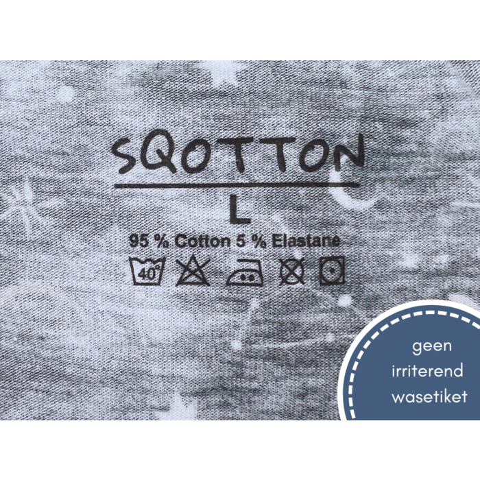 Boxershort - SQOTTON® - Galaxy- Groen