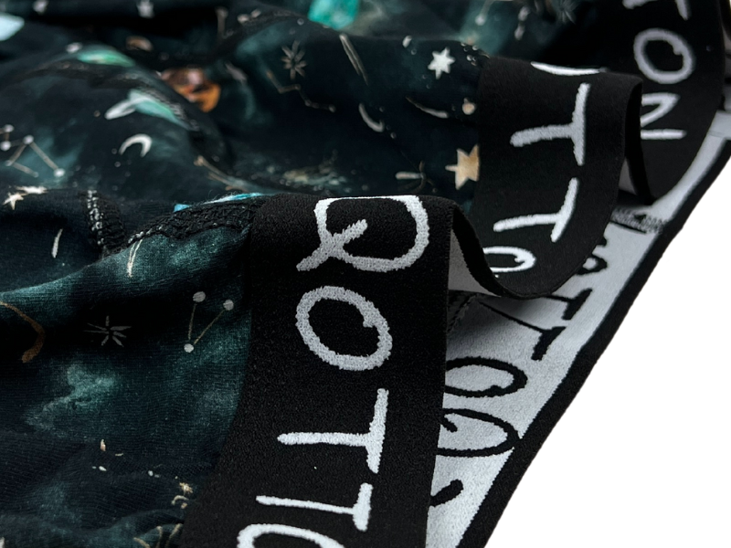 Boxershort - SQOTTON® - Galaxy- Groen