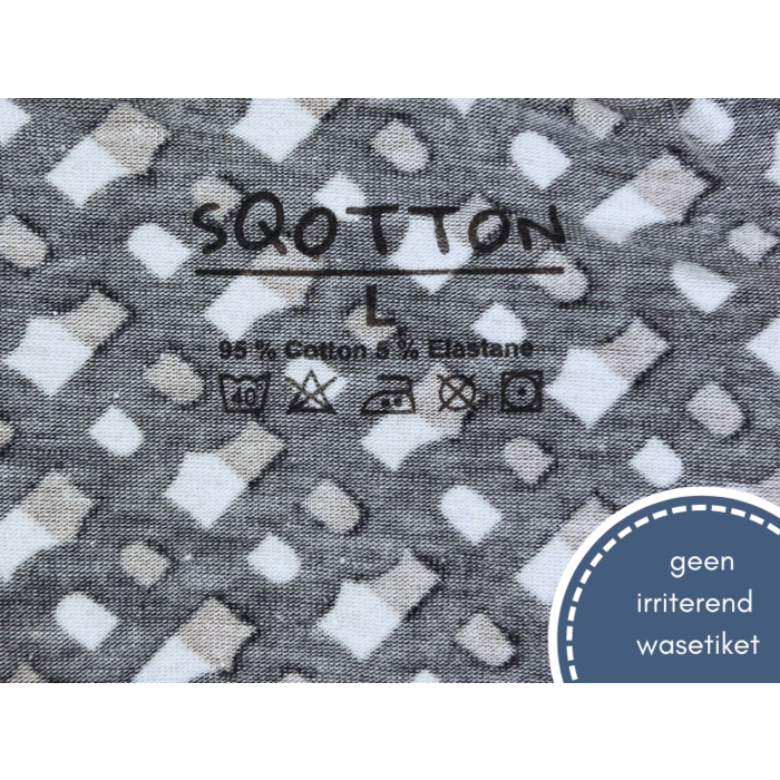 Boxershort - SQOTTON® - B-Style - Zwart