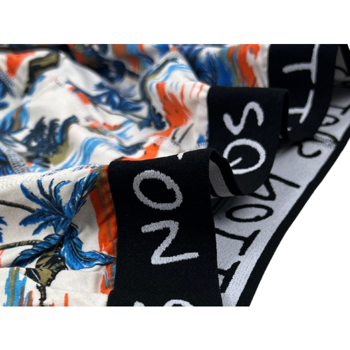 Boxershort - SQOTTON® - Tropical - Ecru