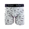 SQOTTON - Boxershort - Beach - Grijs