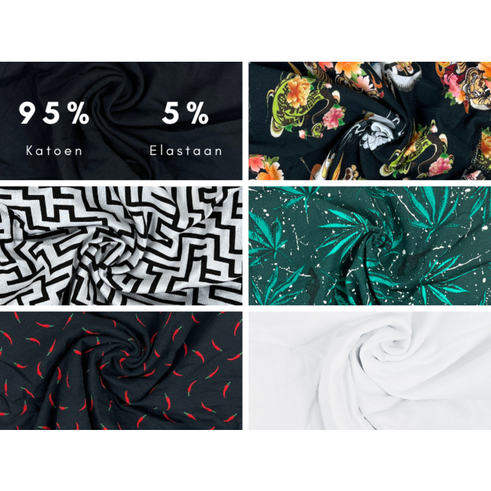 Heren boxershorts SQOTTON® 6 stuks Chill