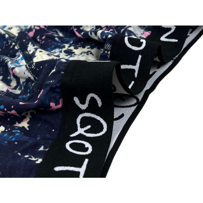 Heren boxershorts SQOTTON® 6 stuks Spetters/Jungle