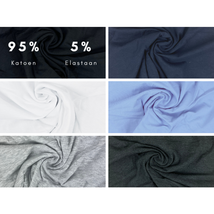 Herenboxershorts  SQOTTON®  6 stuks Basic/Classic