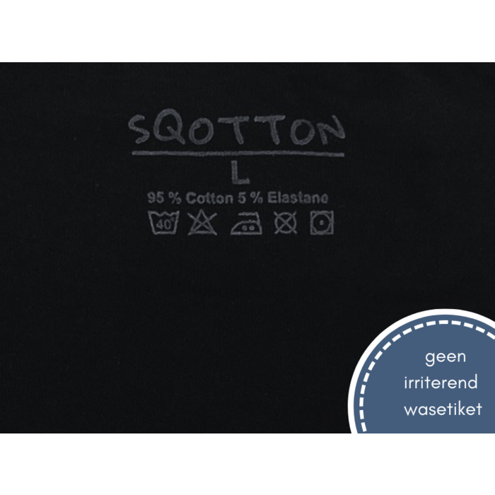 3-Pack SQOTTON® boxershort lange pijp Zwart