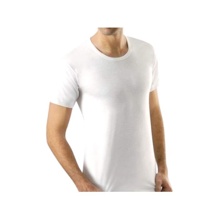 3 stuks O-neck T-shirt 100% Katoen Wit