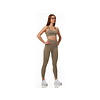 Dames sportkleding sportset naadloos groen