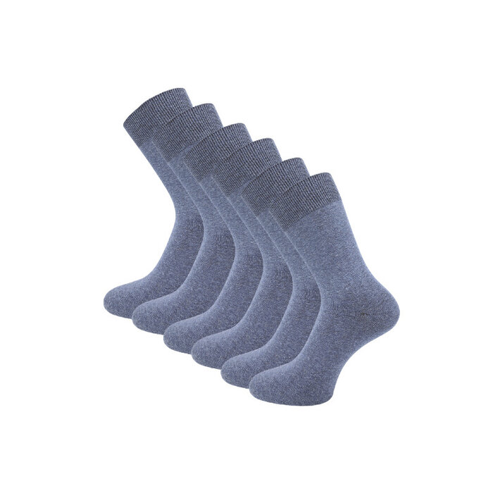 6 paar Herensokken naadloos jeans