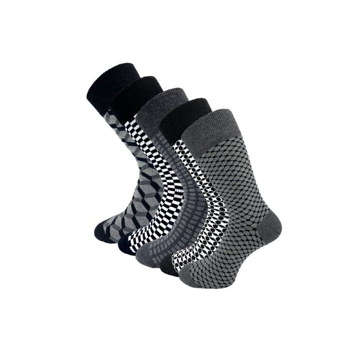 5 paar Sokken bonanza grafisch naadloos