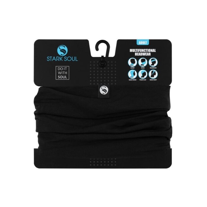 Nekwarmer multifunctioneel zwart