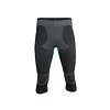 Performance 3/4 Sportbroek heren fietsbroek runningbroek zwart/grijs