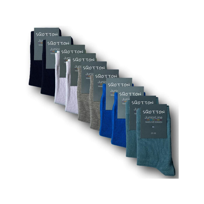 10 paar Kindersokken - Basic/Casual