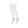 Kinderlegging luipaard print wit-grijs