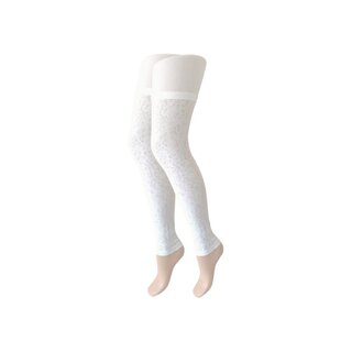 Kinderlegging gebloemd motief wit katoen