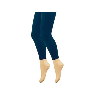 Kinderpanty legging 100 Denier marineblauw