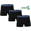 3 stuks Heren boxershort  Bamboe Ondergoed Zwart