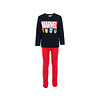 Kinderpyjama Avengers zwart/rood