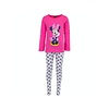 Kinderpyjama Minnie Mouse roze/grijs