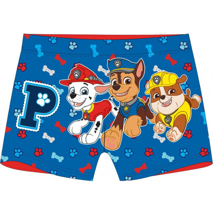 PAW Patrol zwembroek blauw/rood