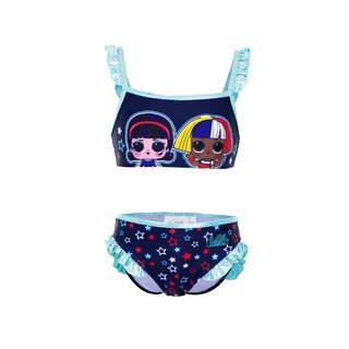 Meisjes bikini L.O.L. surprise donker blauw