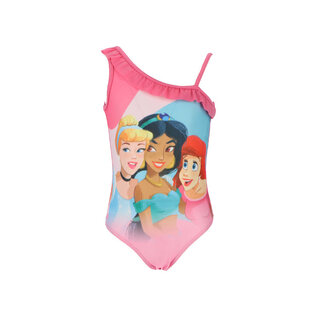 Meisjes Badpak disney prinsessen donker roze