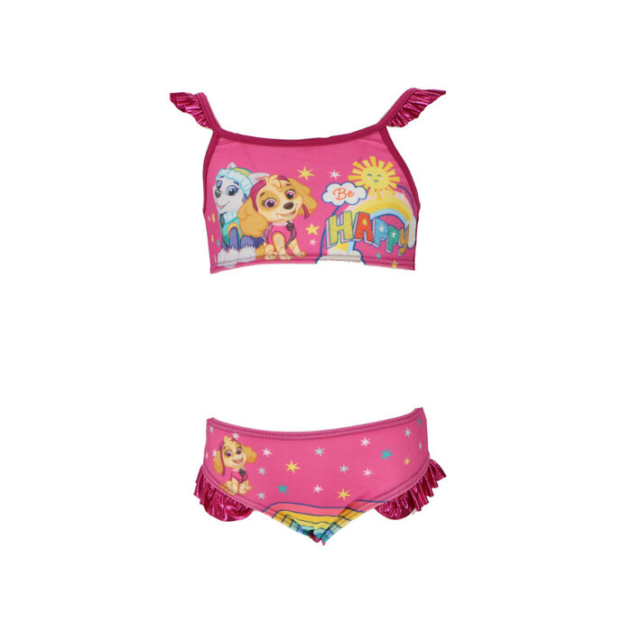 Meisjes bikini Paw Patrol paars/roze