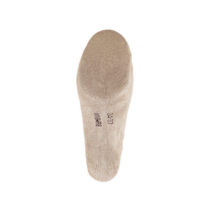 6 paar Badstof sokken bamboe wandelsokken naadloos ecru