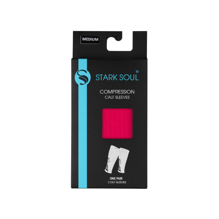 Kuit Compressie Calf Sleeves Roze