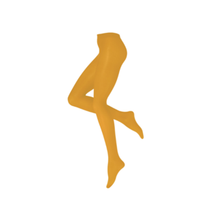 Panty 70 denier Blikdichte panty Mango-geel