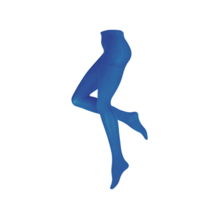 Panty 70 denier Blikdichte panty Royal-blauw