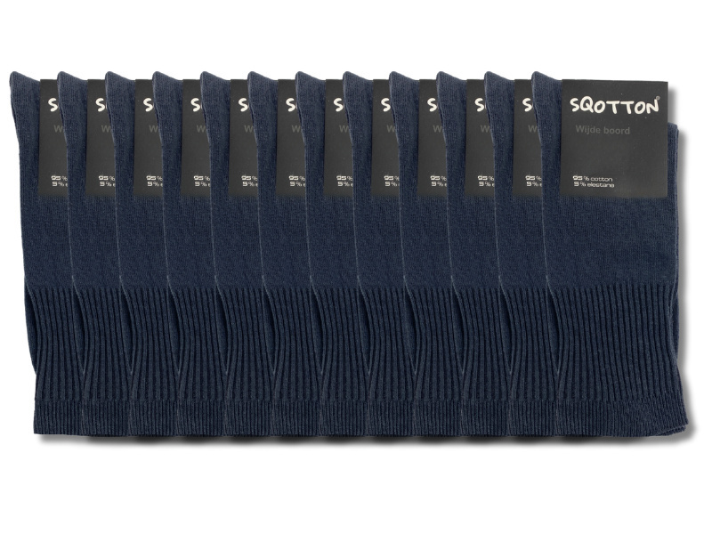 12 paar Niet knellende sokken Drukvrije boord Basic Antraciet