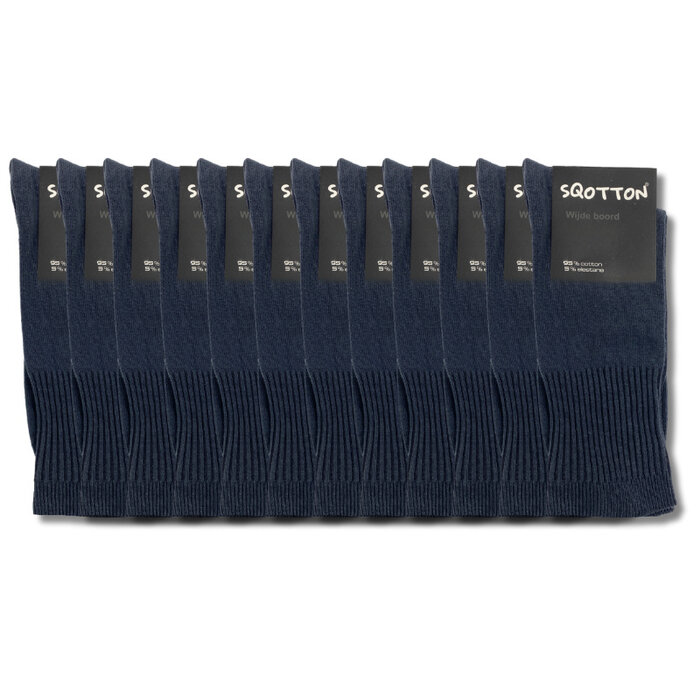 12 paar Niet knellende sokken Drukvrije boord Basic Antraciet