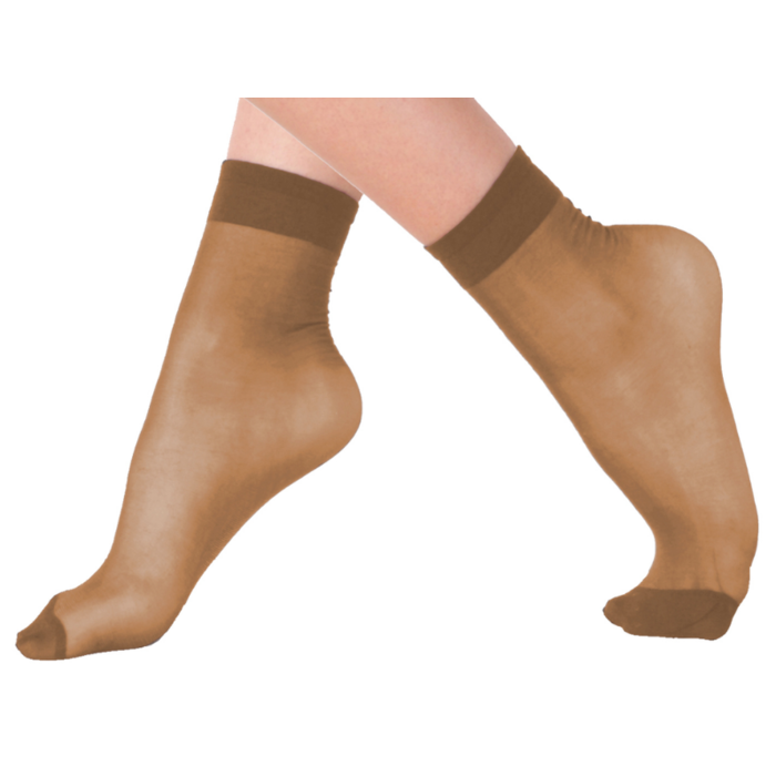 5 paar Dames panty sokjes 20 Denier Perle