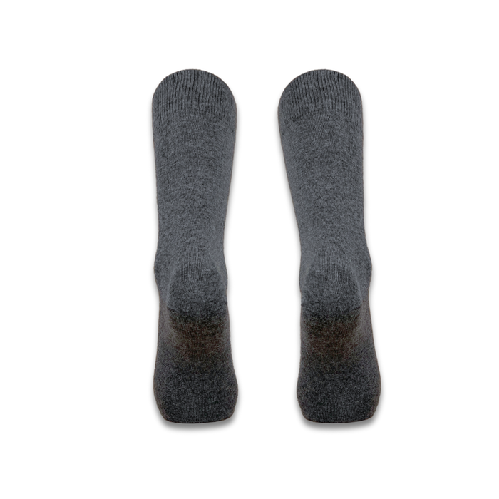 6 paar katoenen sokken naadloos antraciet