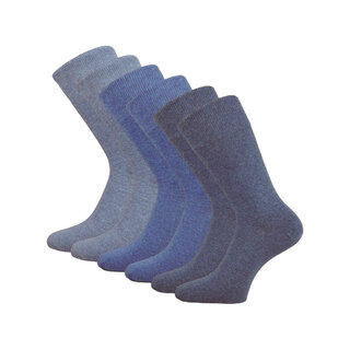 6 paar katoenen sokken naadloos jeans-mix