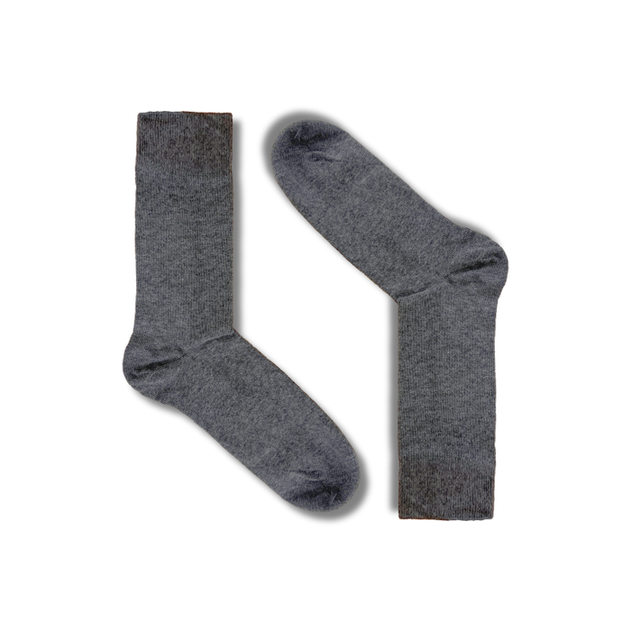 6 paar katoenen sokken naadloos grijs-mix