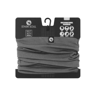 Nekwarmer multifunctioneel antraciet