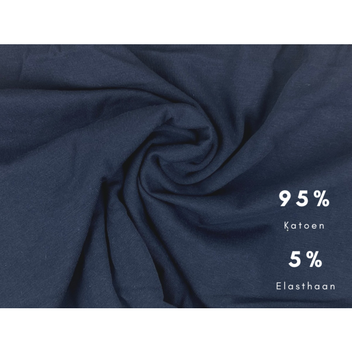 Heren boxershort Lange Pijp Marineblauw