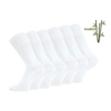 6 paar Bamboe sokken Naadloos Wit