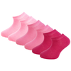 6 paar meisjes Sneakersokken Katoen Roze-Mix