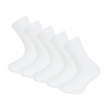 5 paar Kindersokken Katoen Wit