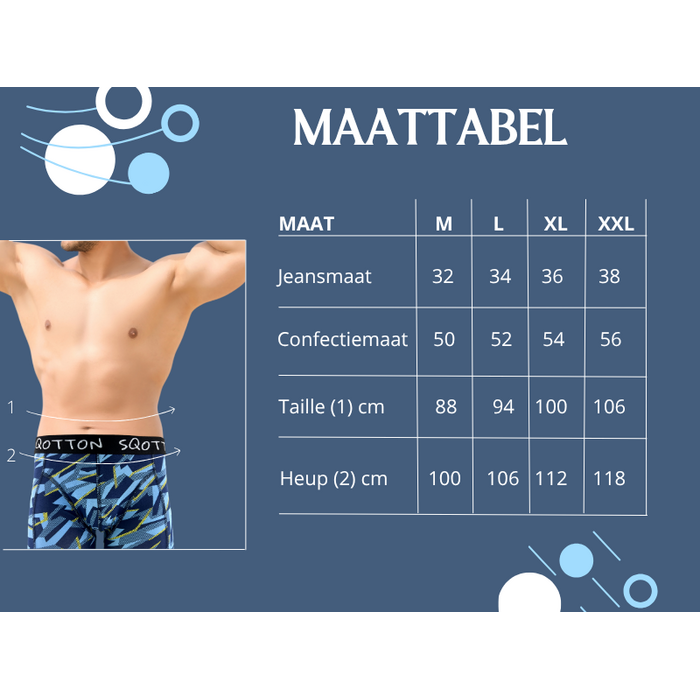 Heren boxershorts 10 stuks Print mix